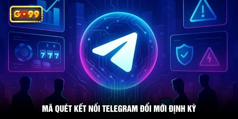 Mã quét kết nối telegram đổi mới định kỳ